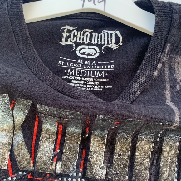 Vintage Y2K Ecko Unltd Destroy Mercenaries T-shirt Size L - Picture 4 of 9